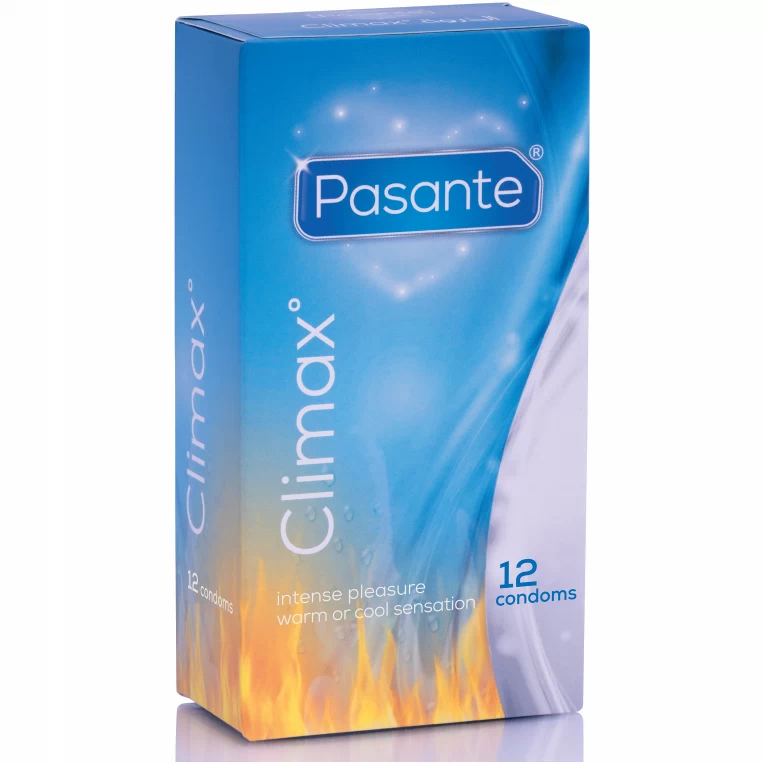 Kondoomid Pasante Climax (jahutavad & soojendavad; 12tk)