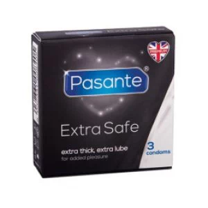 Kondoomid Pasante Extra Safe 3tk