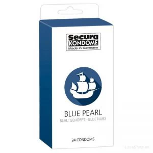 Kondoomid Secura Blue Pearl (24tk)