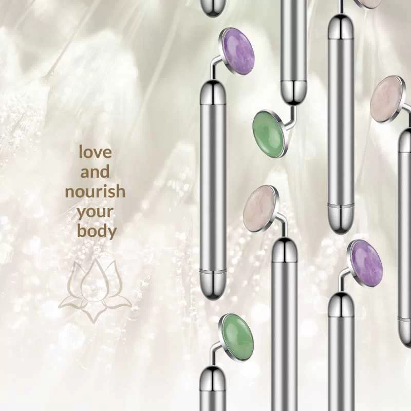 LA GEMMES - LAY-ON VIBRAATOR ROSE QUARTZ - Image 6
