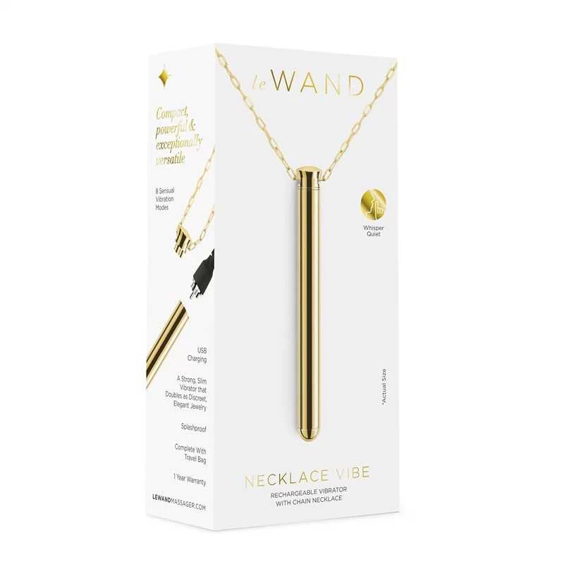 Le Wand - Vibraator Kaelakee Kuldne - Image 8