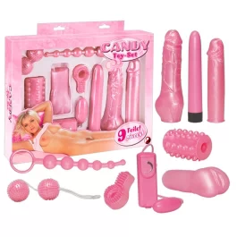 Leludekomplekt Candy, roosa