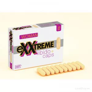Libiidot suurendavad kapslid naistele Exxtreme