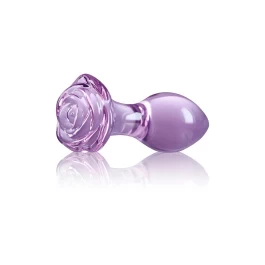 Lilla klaasist anaaltapp Crystal Rose