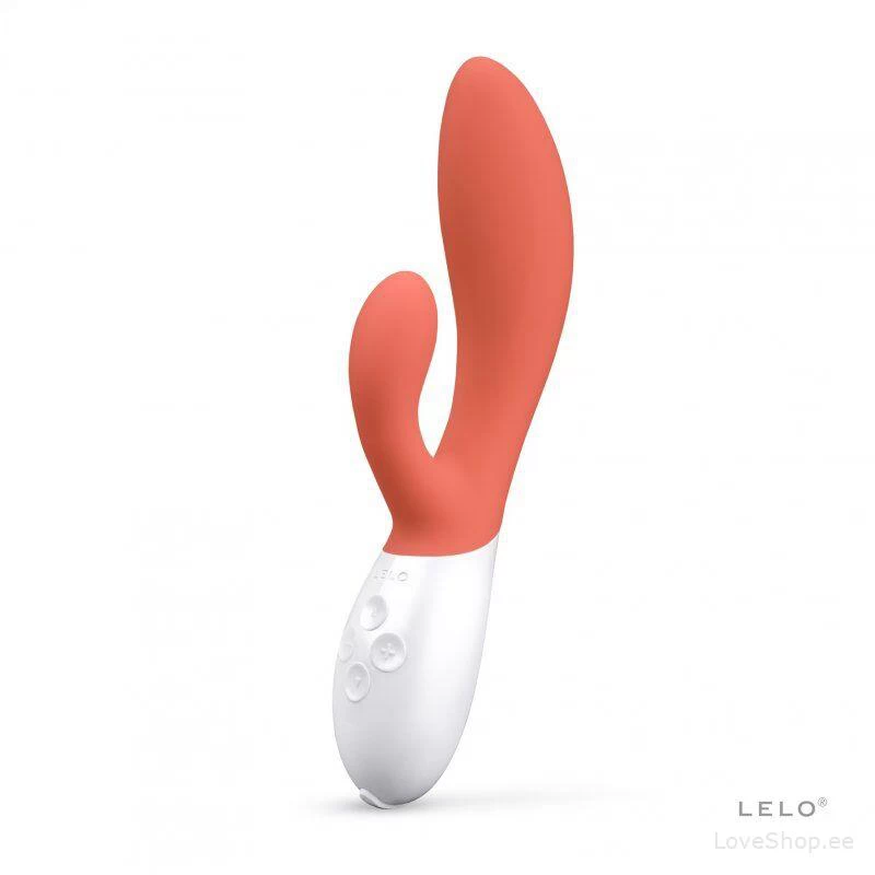 Luksuslik rabbitvibraator Lelo Ina 3 (korallpunane)