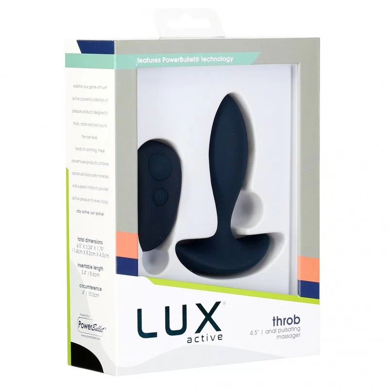 Lux Active - Throb Anal Pulsating Massager - Image 9
