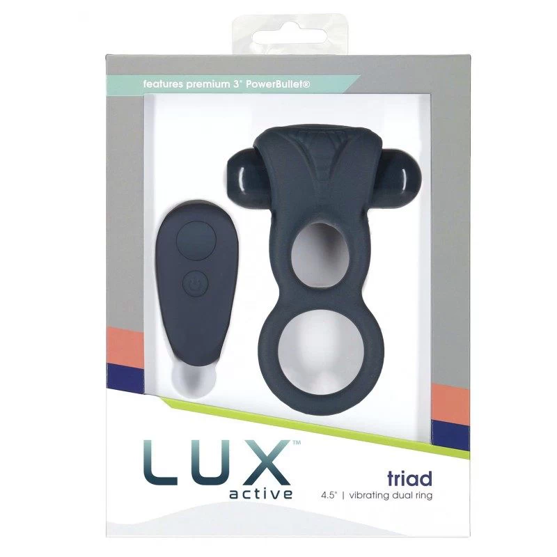 Lux Active - Triad Vibrating Dual Ring - Image 6