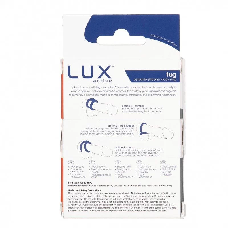 Lux Active - Tug Versatile Cock Ring - Image 10