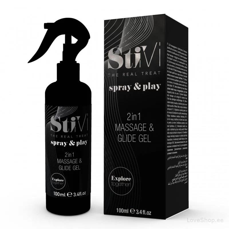Massaaži- ja libestusgeel StiVi The Real Treat (100ml)