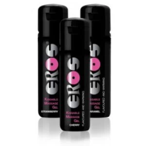 Massaazigeel Eros, soojendav, maasika, 100ml