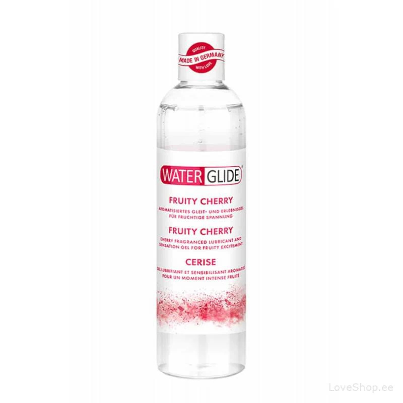 Massaažigeel/libesti Waterglide Fruity Cherry (mahlane kirss)