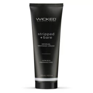 Massaažigeel Wicked Sensual Stripped & Bare lõhnata 120 ml