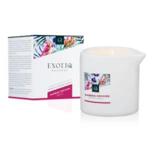 Massaažiküünal Exotiq Bamboo orhidee 200 g