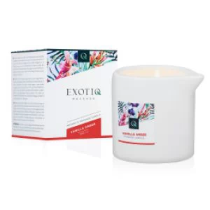 Massaažiküünal Exotiq vanilje – merevaik 200 g