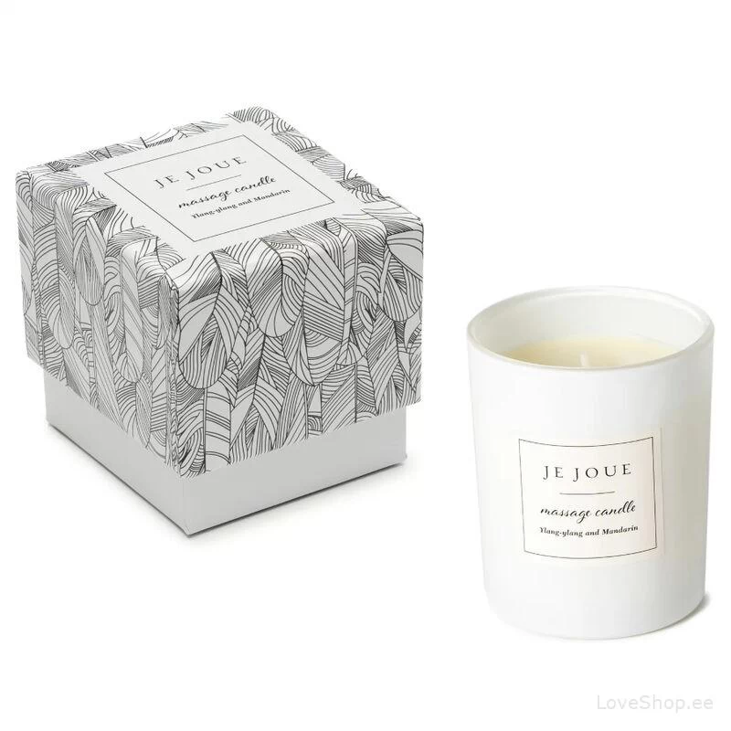 Massaažiküünal Je Joue (ylang ylang & mandariin)