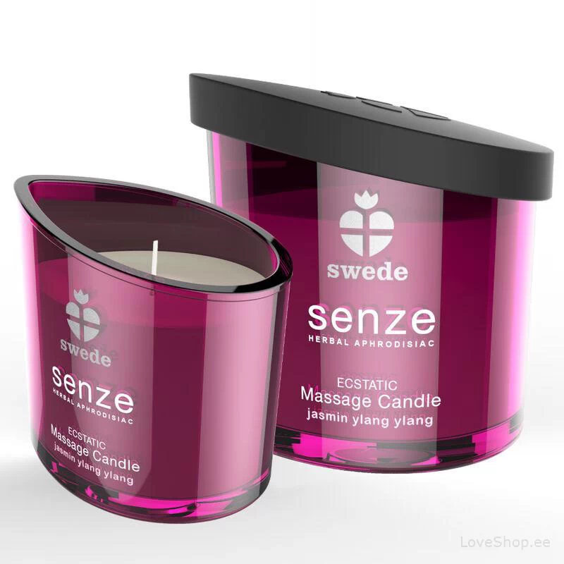 Massaažiküünal Senze Estatic (jasmiin & ylang-ylang)
