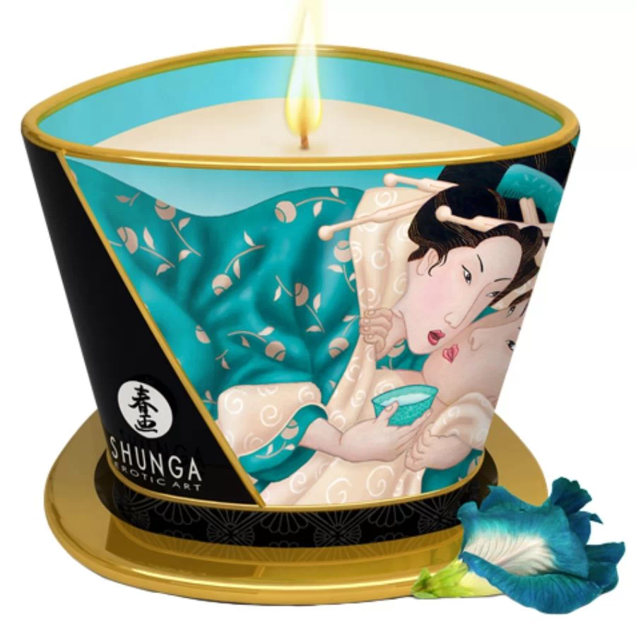 Massaažiküünal Shunga Sensual (saarte õied)