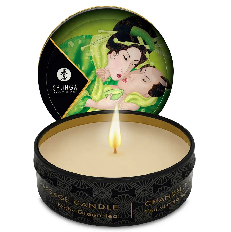 Massaažiküünal Shunga Zenitude (roheline tee)