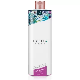 Massaažiõli Exotiq Body to Body soojendava efektiga 500 ml