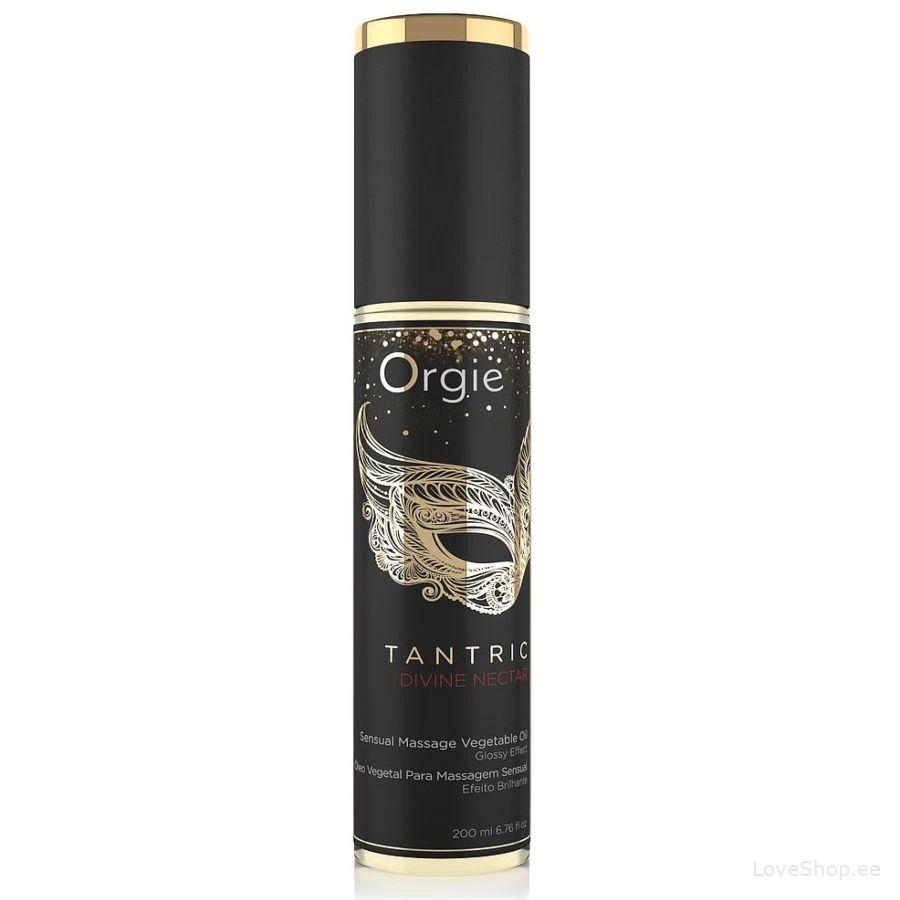 Massaažiõli Orgie Tantric Divine Nectar (jumaliku nektari aroom)