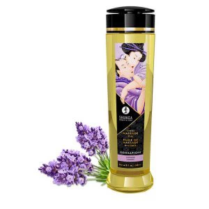 Massaažiõli Shunga Sensation (lavendel)