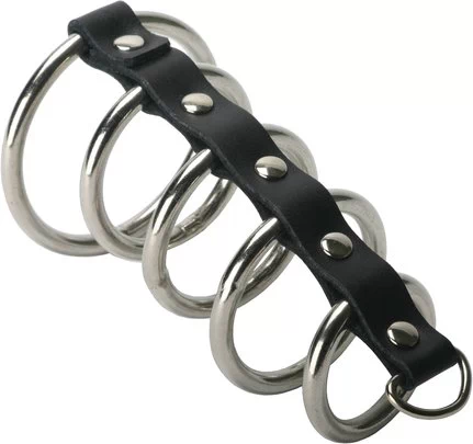 Master Series Strict 5 Ring Chastity Cage