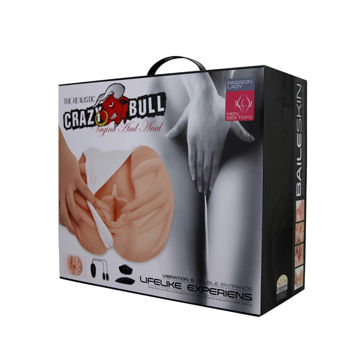 Masturbaator Crazy Bull Vibration & Double Entrance (aanus, vaagina, 2 vibraatorit)