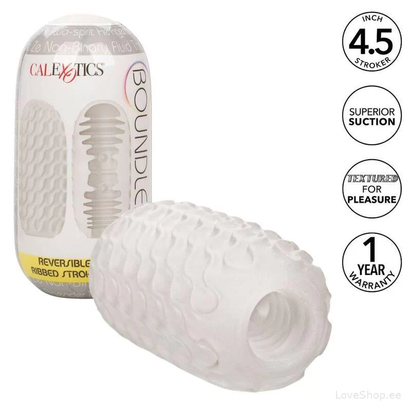 Masturbaator Reversible Ribbed Stroker