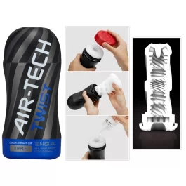 Masturbaator Tenga Air-tech Twist Ripple