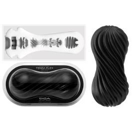 Masturbaator Tenga Flex Silky must