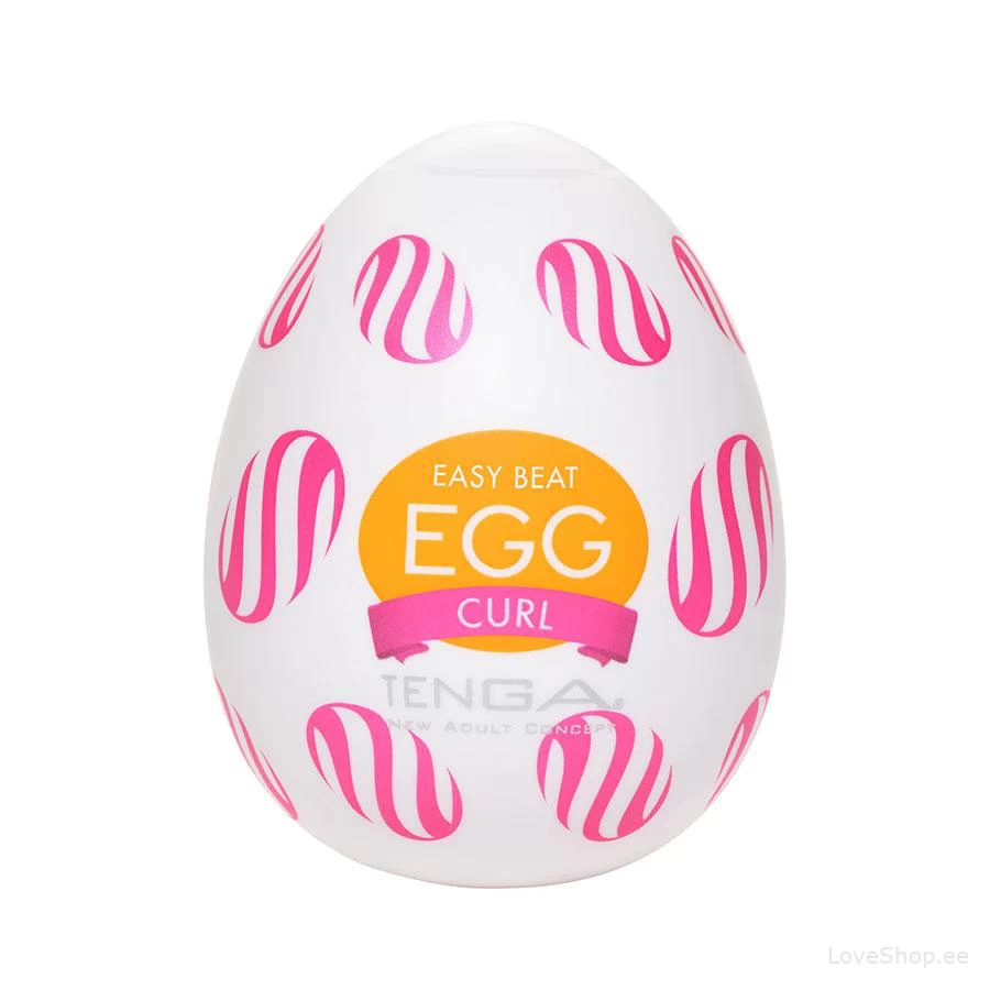 Masturbeerimise muna Tenga Egg Curl