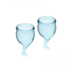 Menstruaalanumate komplekt Satisfyer Feel Secure (helesinine)
