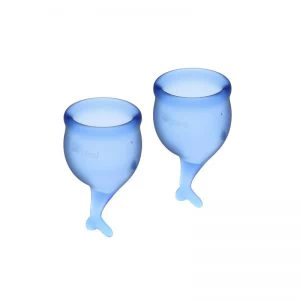 Menstruaalanumate komplekt Satisfyer Feel Secure (sinine)
