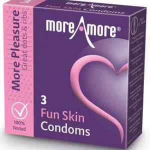 MoreAmore Fun Skin (3 / 12 tk)