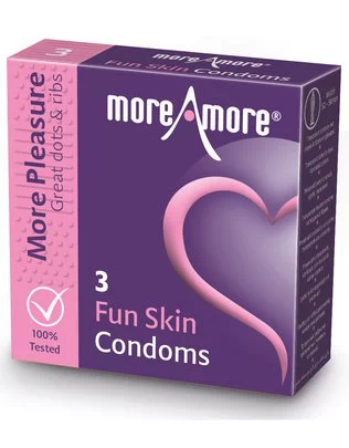 MoreAmore Fun Skin (3 / 12 tk)