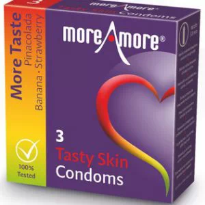MoreAmore Tasty Skin (3 / 12 tk)