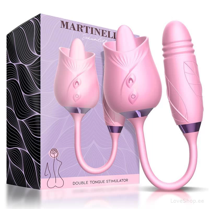 Multifunktsionaalne sekslelu Martinella Sexualite Double Tongue