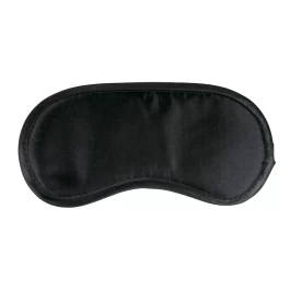 Must satiinist silmademask