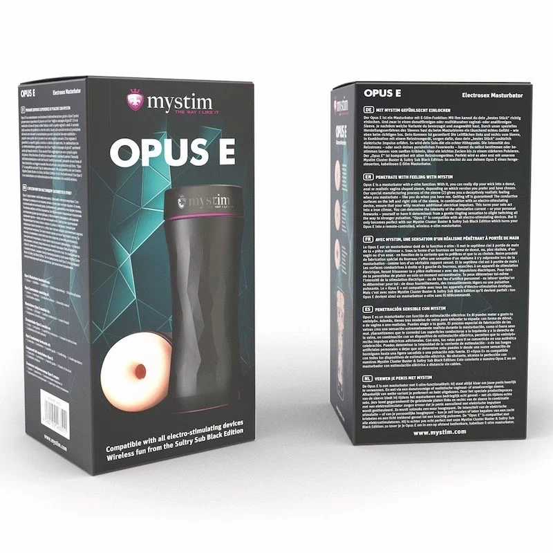 MYSTIM - OPUS E-MASTURBATOR DONUT - Image 4