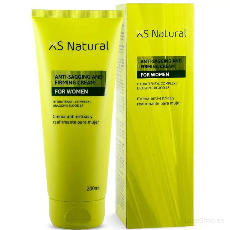 Nahka pinguldav ja venitusevastane kreem naistele XS Natural