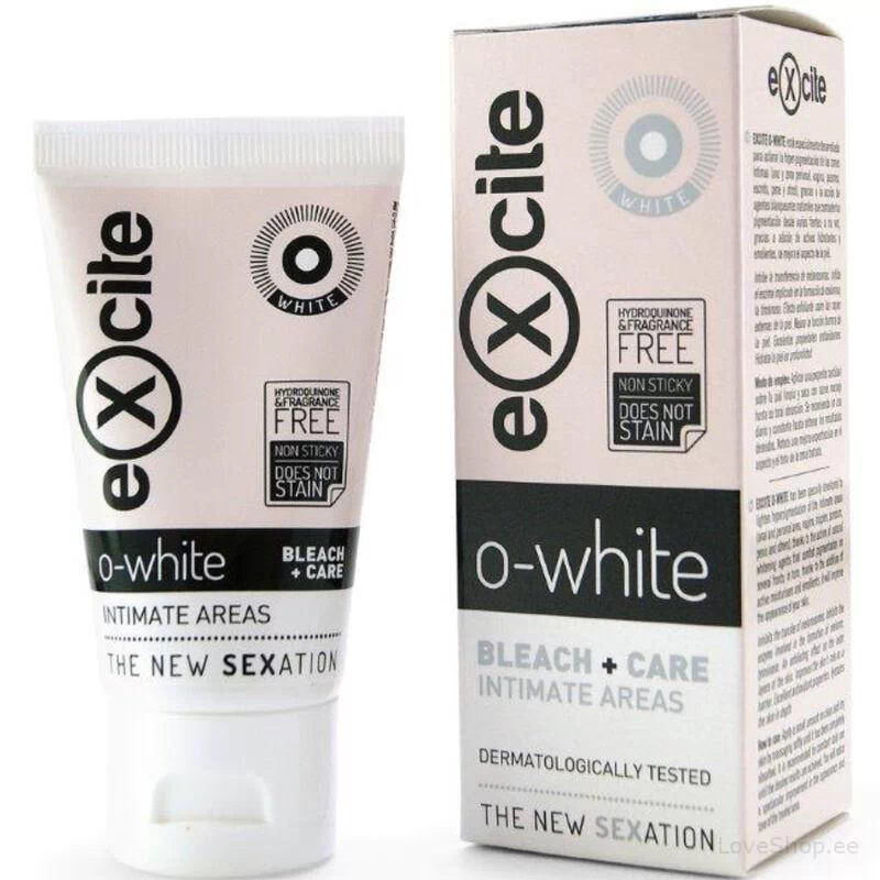 Nahka valgendava toimega geel Excite O-White
