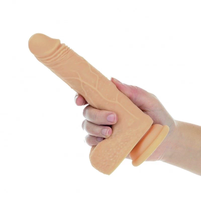 Naked Addiction - Rotating & Thrusting & Vibrating Dong with Remot 19cm - Image 3