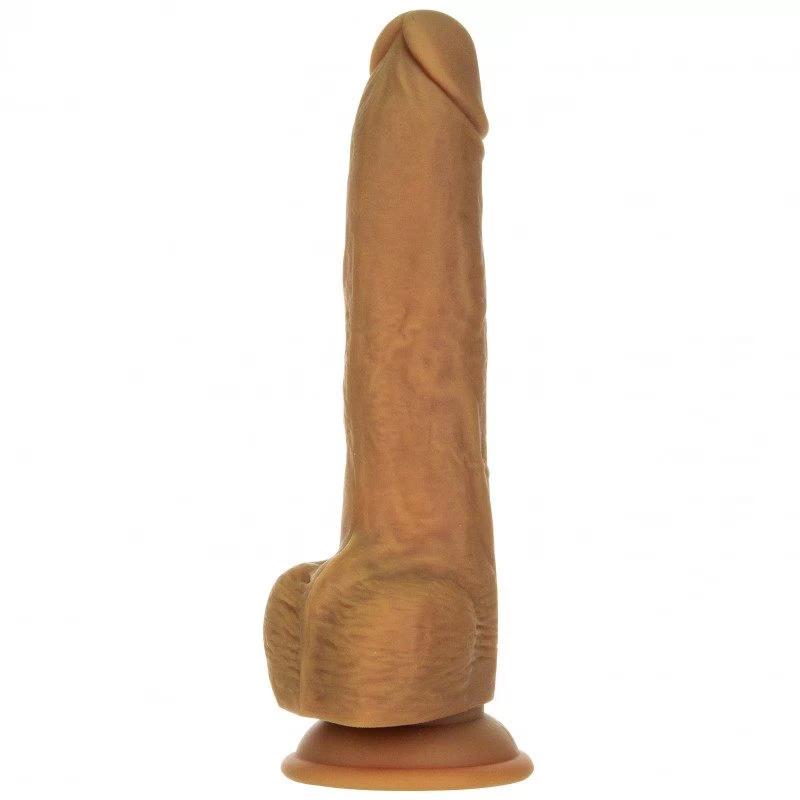 Naked Addiction - Thrusting Dong with Remote 23cm Caramel - Image 2
