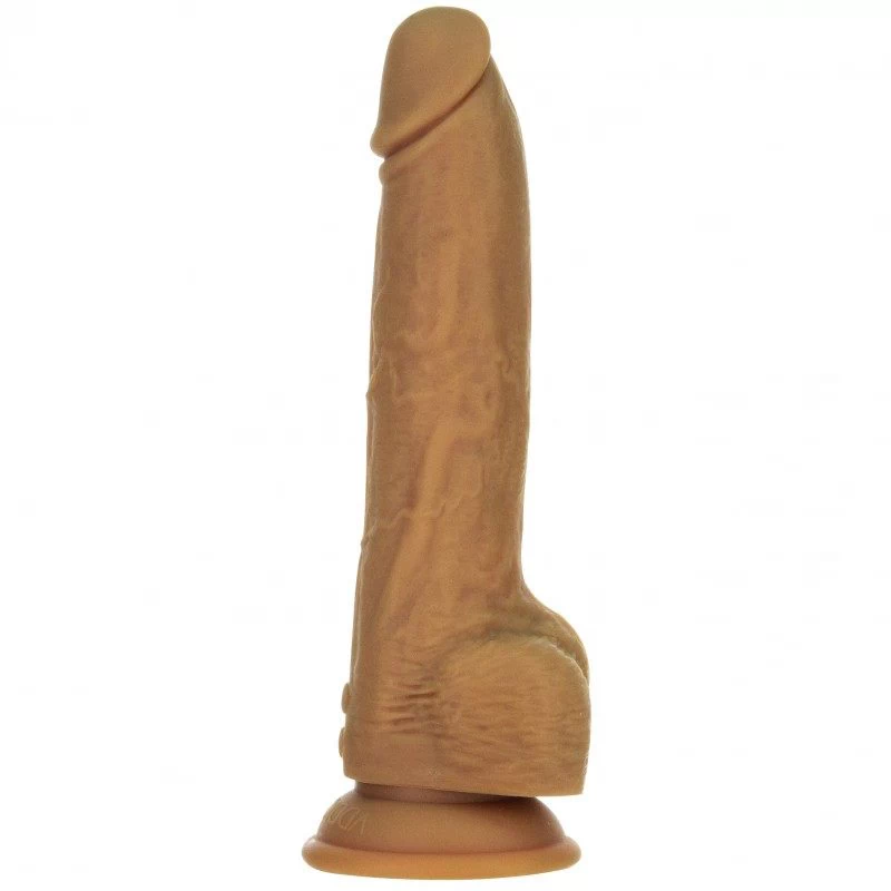 Naked Addiction - Thrusting Dong with Remote 23cm Caramel