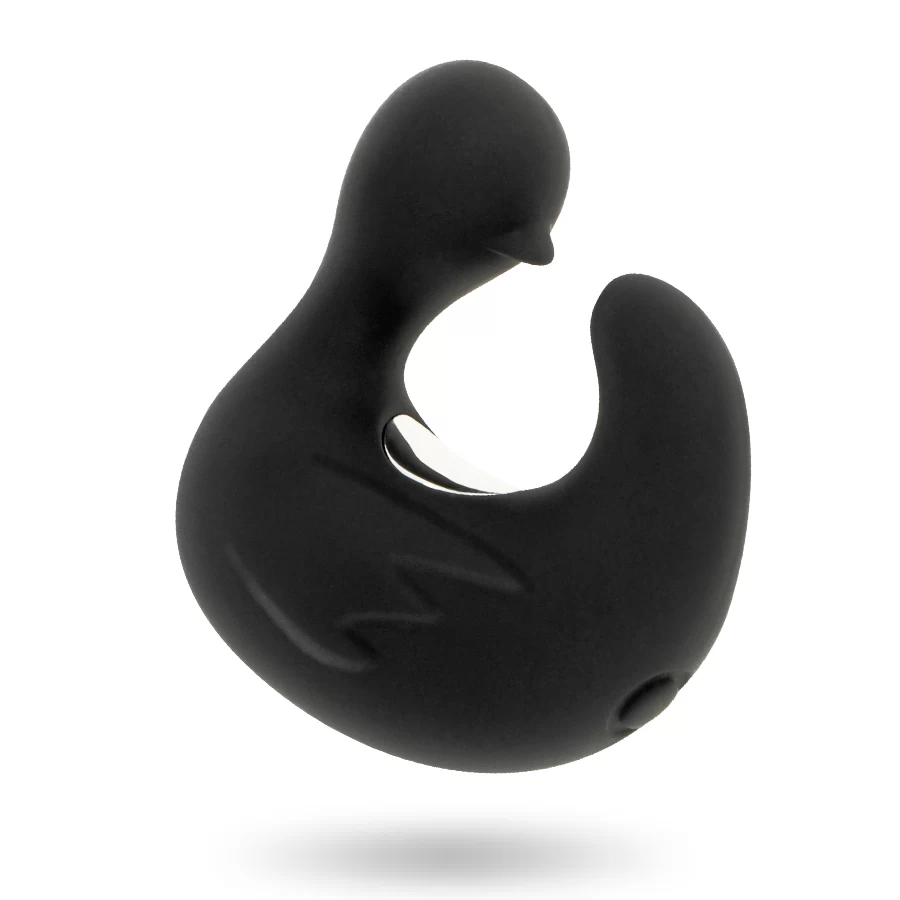 Näpuvibraator Black & Silver Ducky