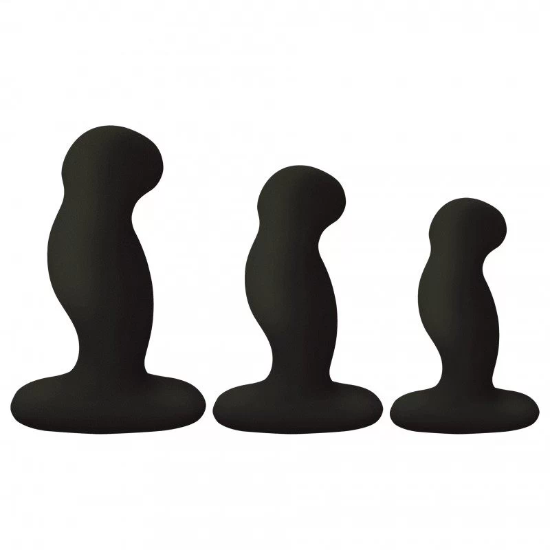 Nexus - G-Play Trio Plus Unisex Vibraatorite Komplekt S/M/L Must - Image 2