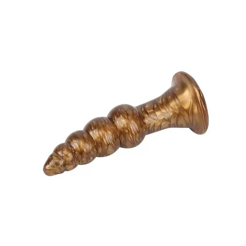 O-Products - Gold Colt Bisley Iminapaga Anaaltapp/Dildo - Image 3