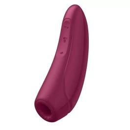 Õhkstimulaator Satisfyer Curvy 1+ roosipunane