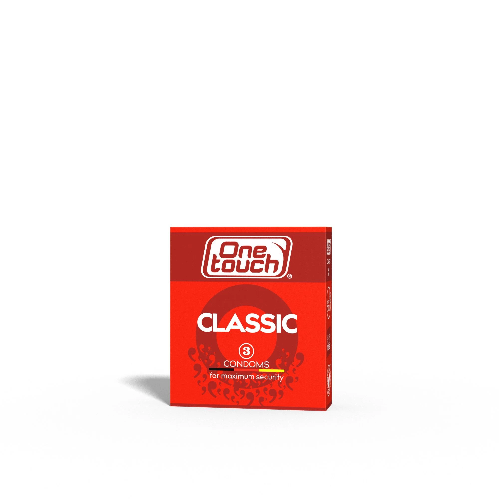 ONE TOUCH CLASSIC / KLASSIKALISED KONDOOMID 3TK