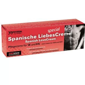 Orgasmikreem paaridele Spanish LoveCream (vedel vibraator)